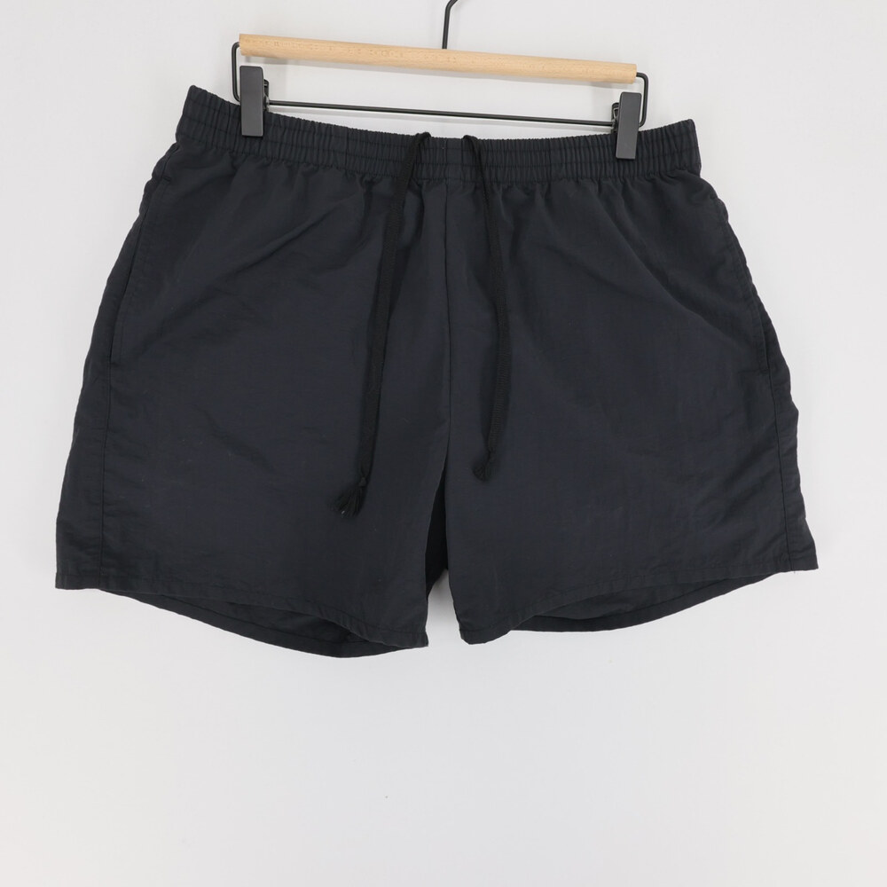 John Elliott Shorts Mens L (3) Black Nylon Drawstring Elastic Waist Casual